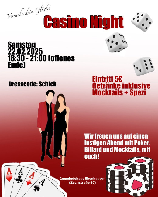 Casino Nacht 22.02.2025