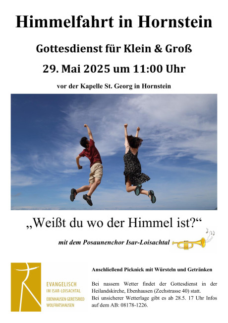 Hornstein Himmelfahrt 2025