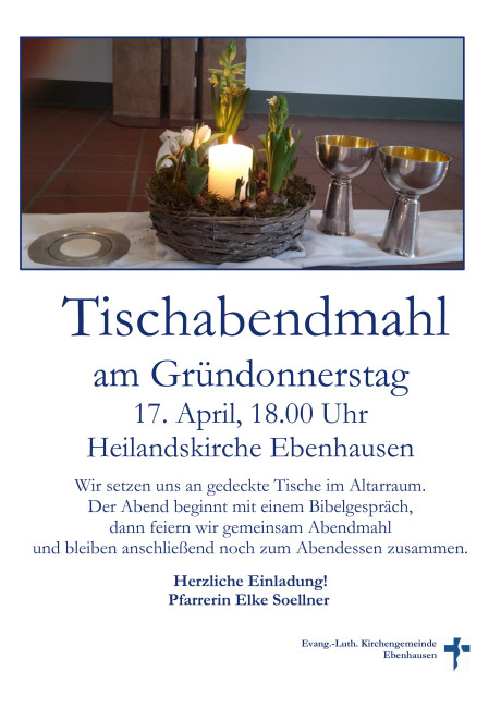Tischabendmahl 2025